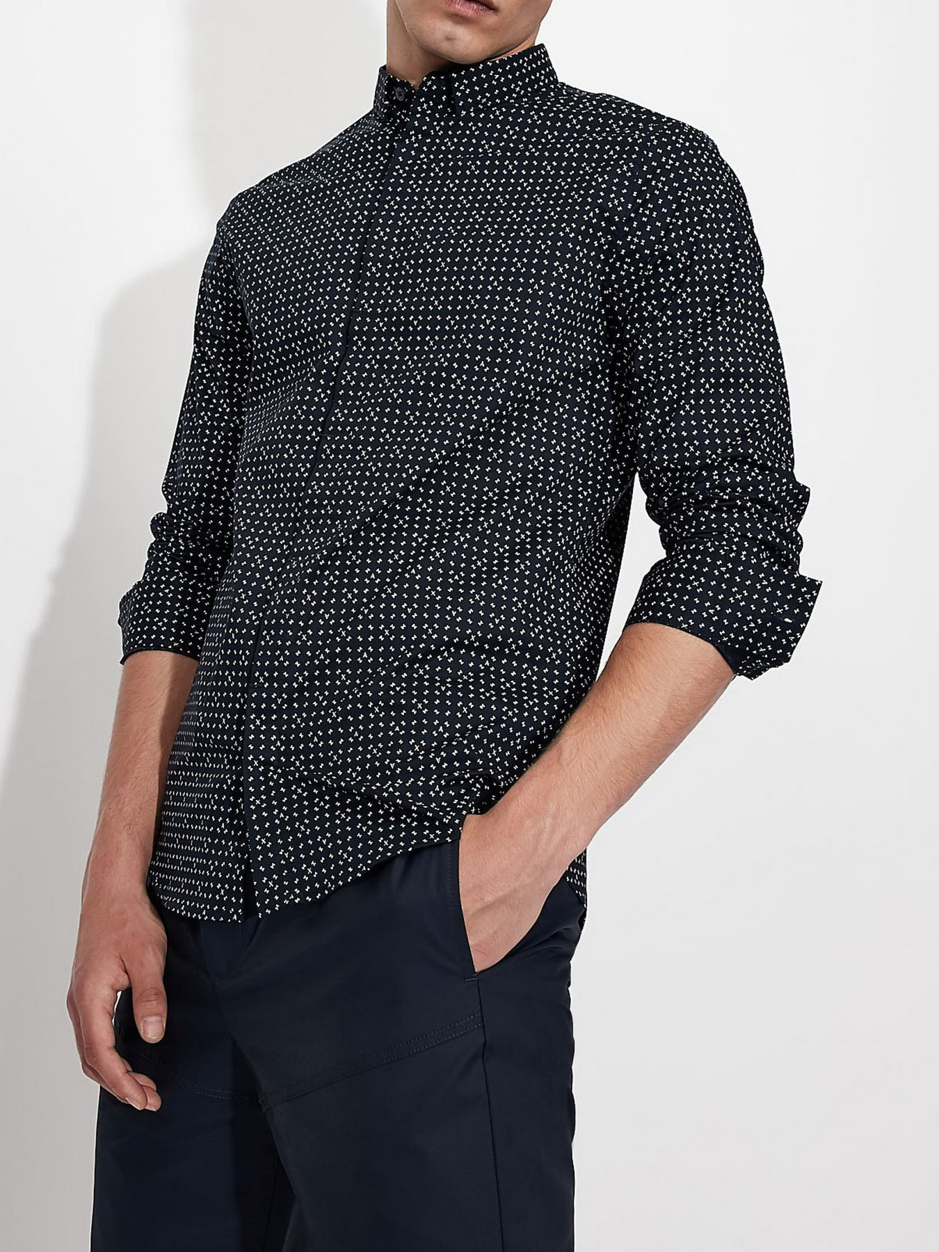 Рубашки Armani Exchange модель 6KZC25-ZNEAZ-55AD Фото