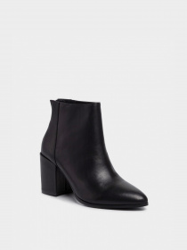 Ботинки и сапоги Steve Madden модель SM11000715-BLACK LEATHER Фото