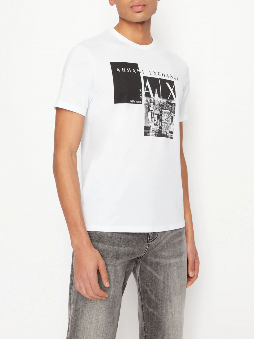 Футболки и поло Armani Exchange модель 3RZTAB-ZJA5Z-1100 Фото