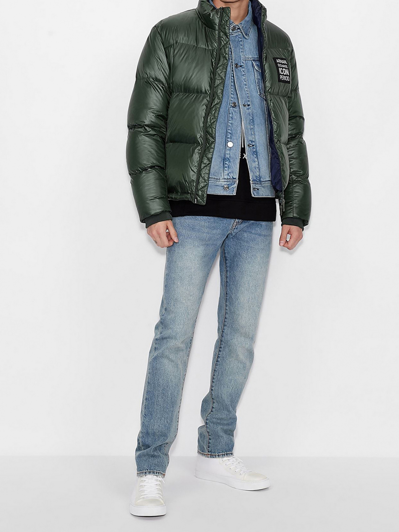Куртки и дубленки Armani Exchange модель 8NZBP4-Z1P1Z-1500 Фото