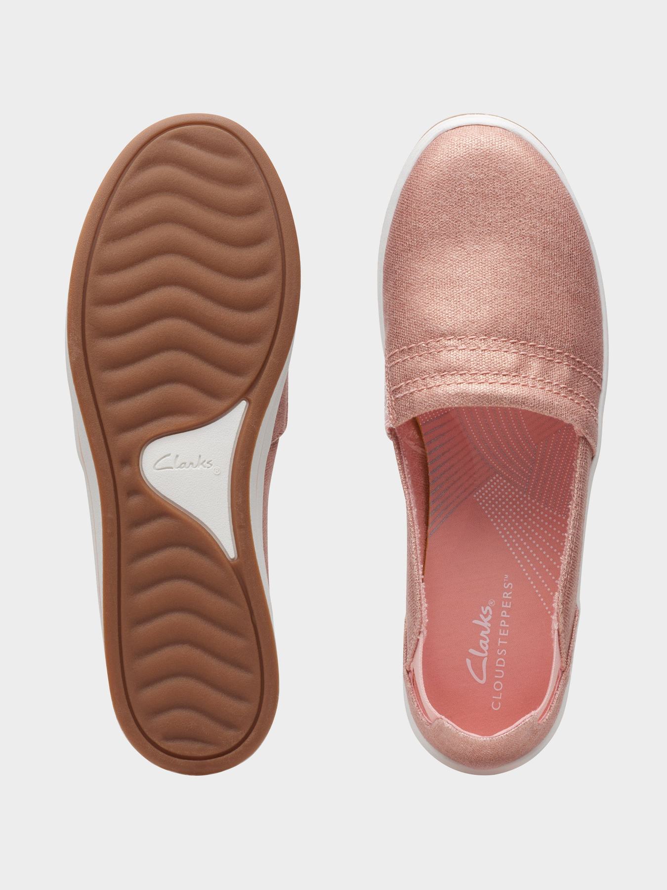 Слипоны и мокасины Clarks модель 26169903 Фото