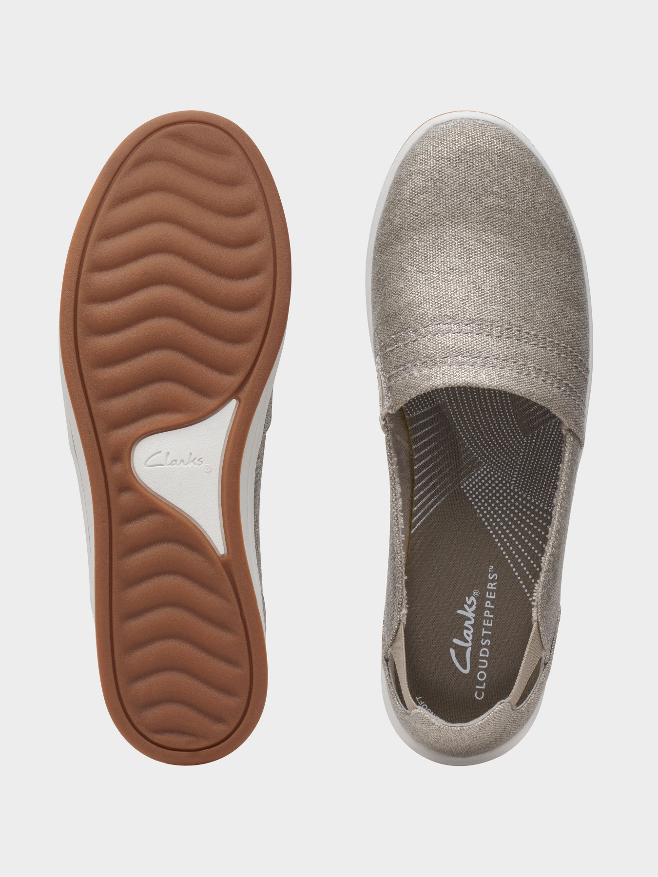 Слипоны и мокасины Clarks модель 26169904 Фото