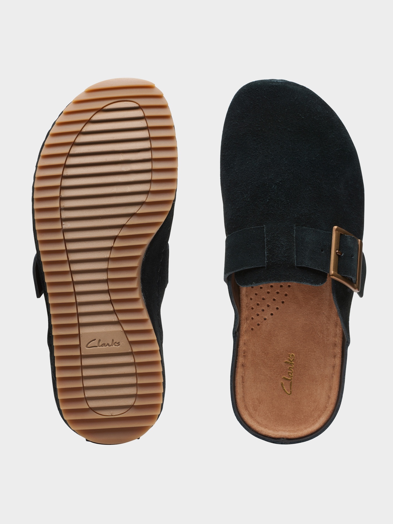 Слипоны и мокасины Clarks модель 26166192 Фото