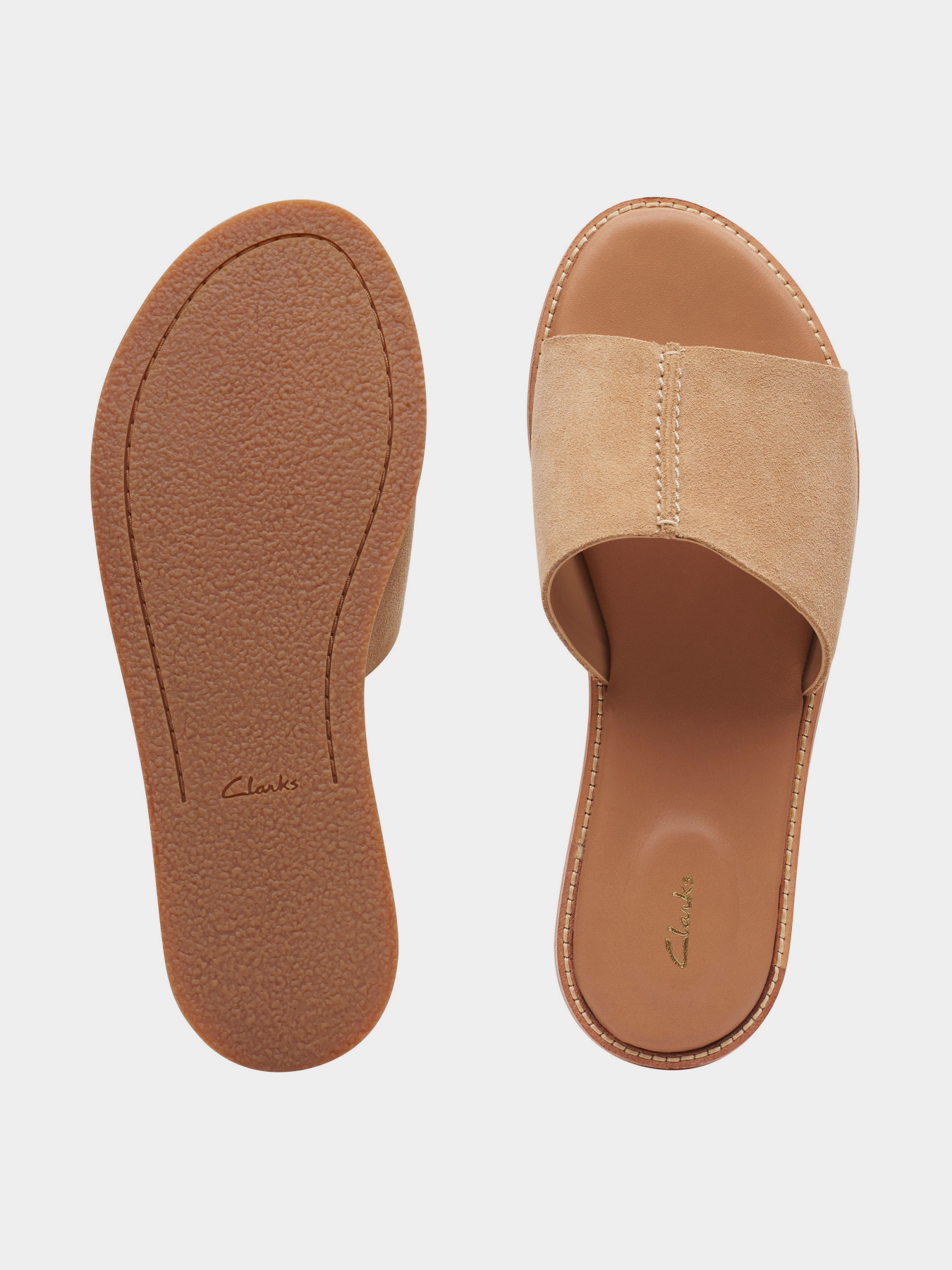 Шлёпанцы Clarks модель 26166690 Фото