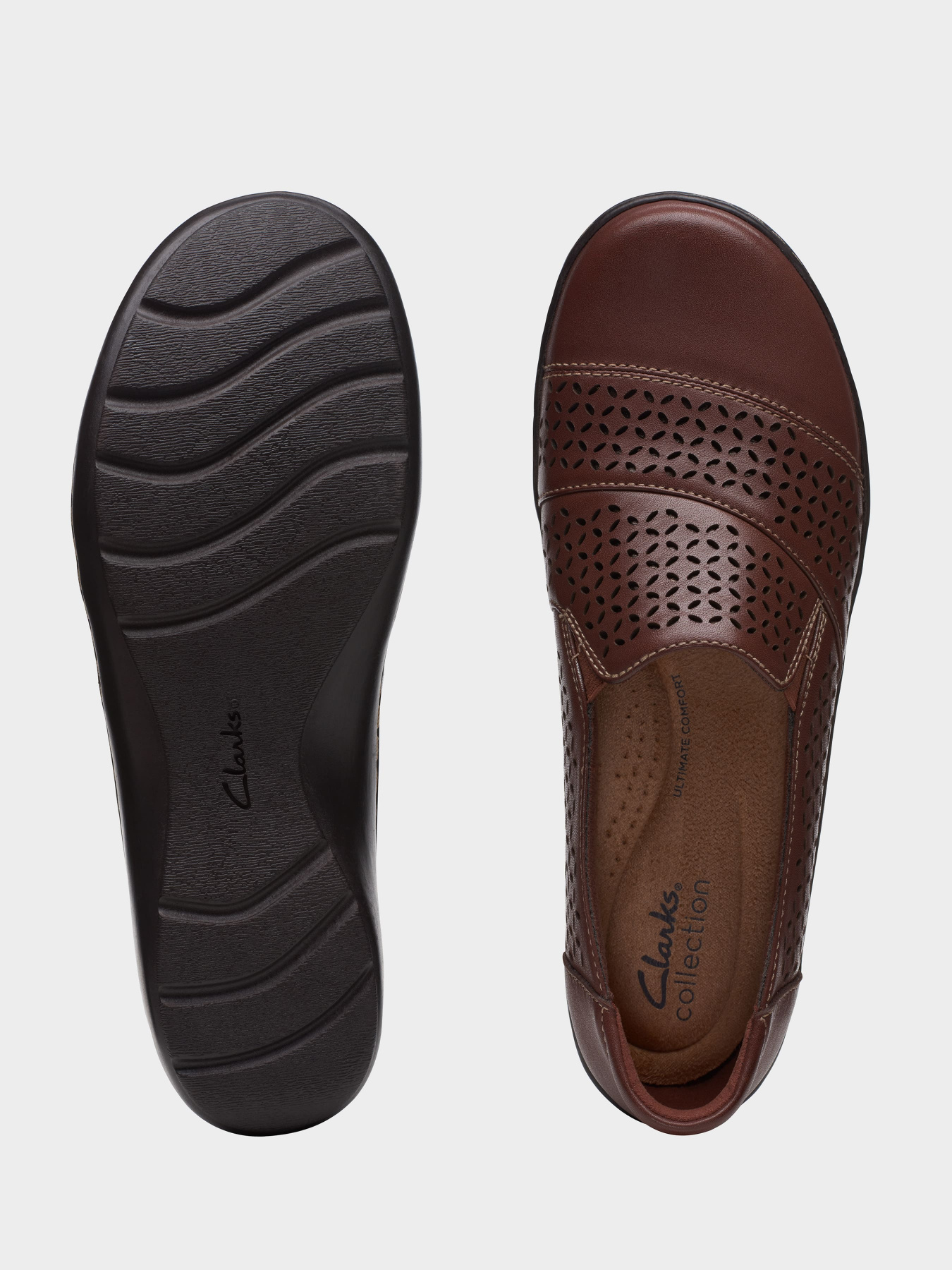 Слипоны и мокасины Clarks модель 26170467 Фото