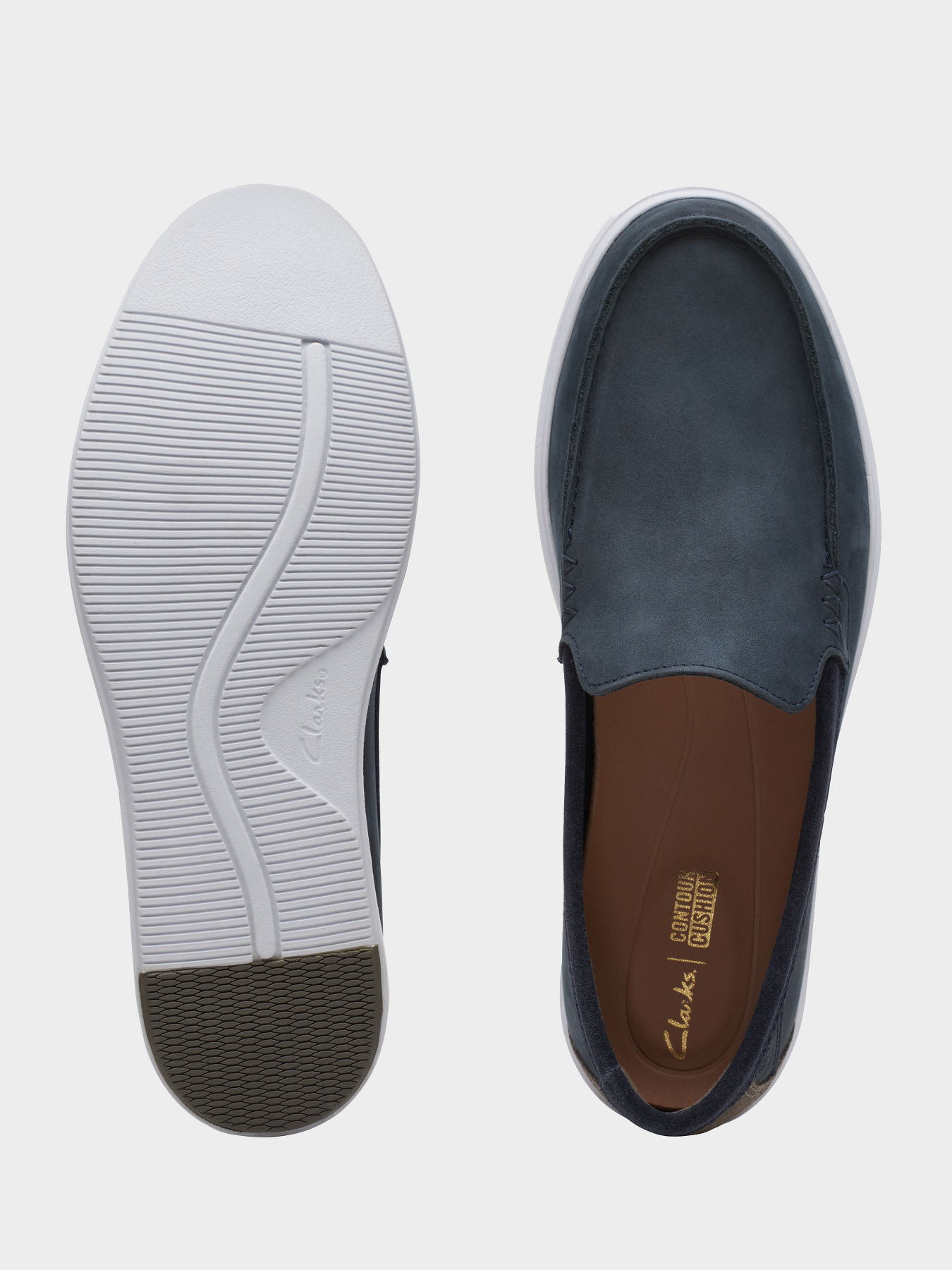 Слипоны и мокасины Clarks модель 26172448 Фото