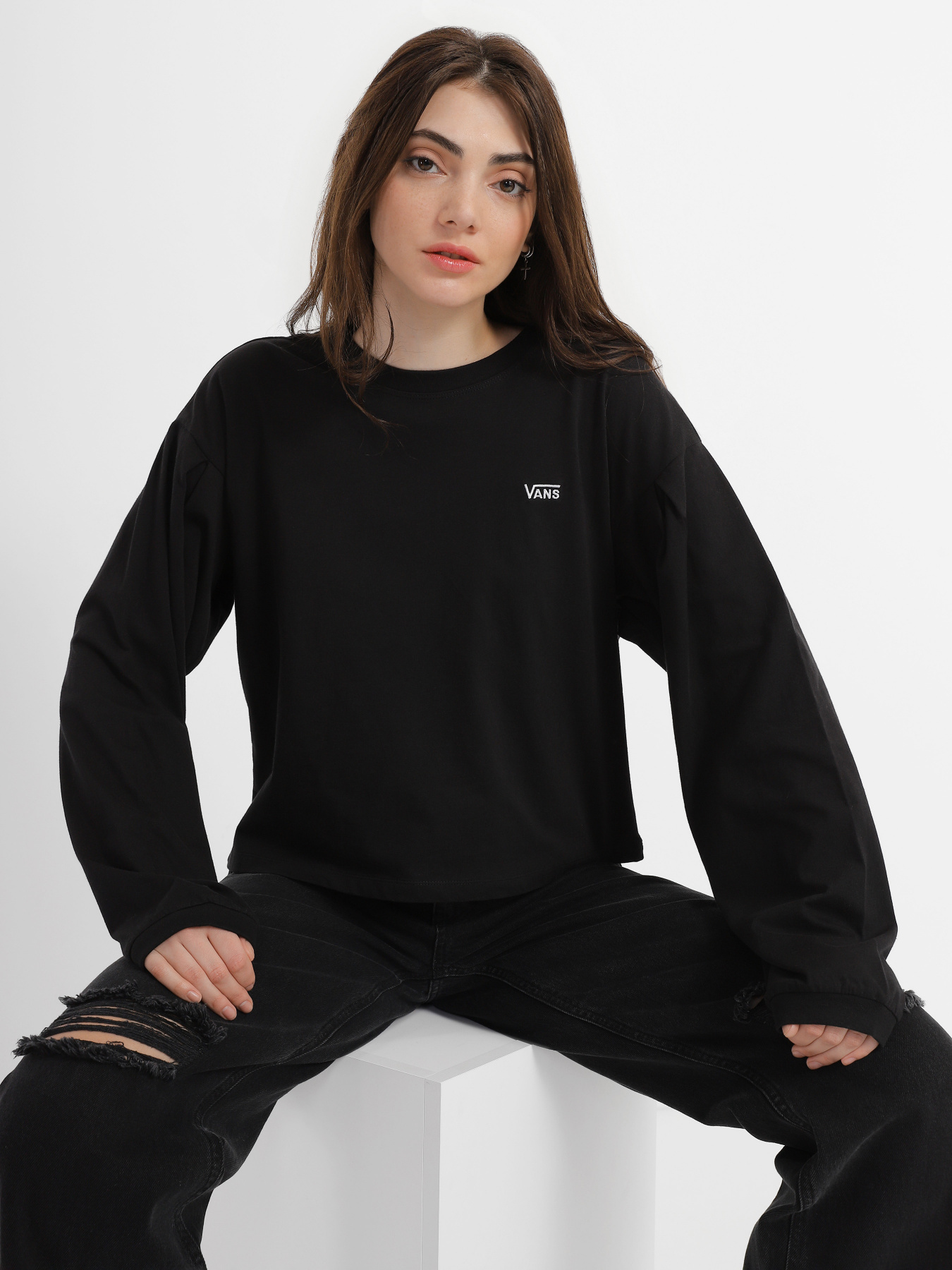Худи и свитшоты Vans модель VN000387BLK1 Фото