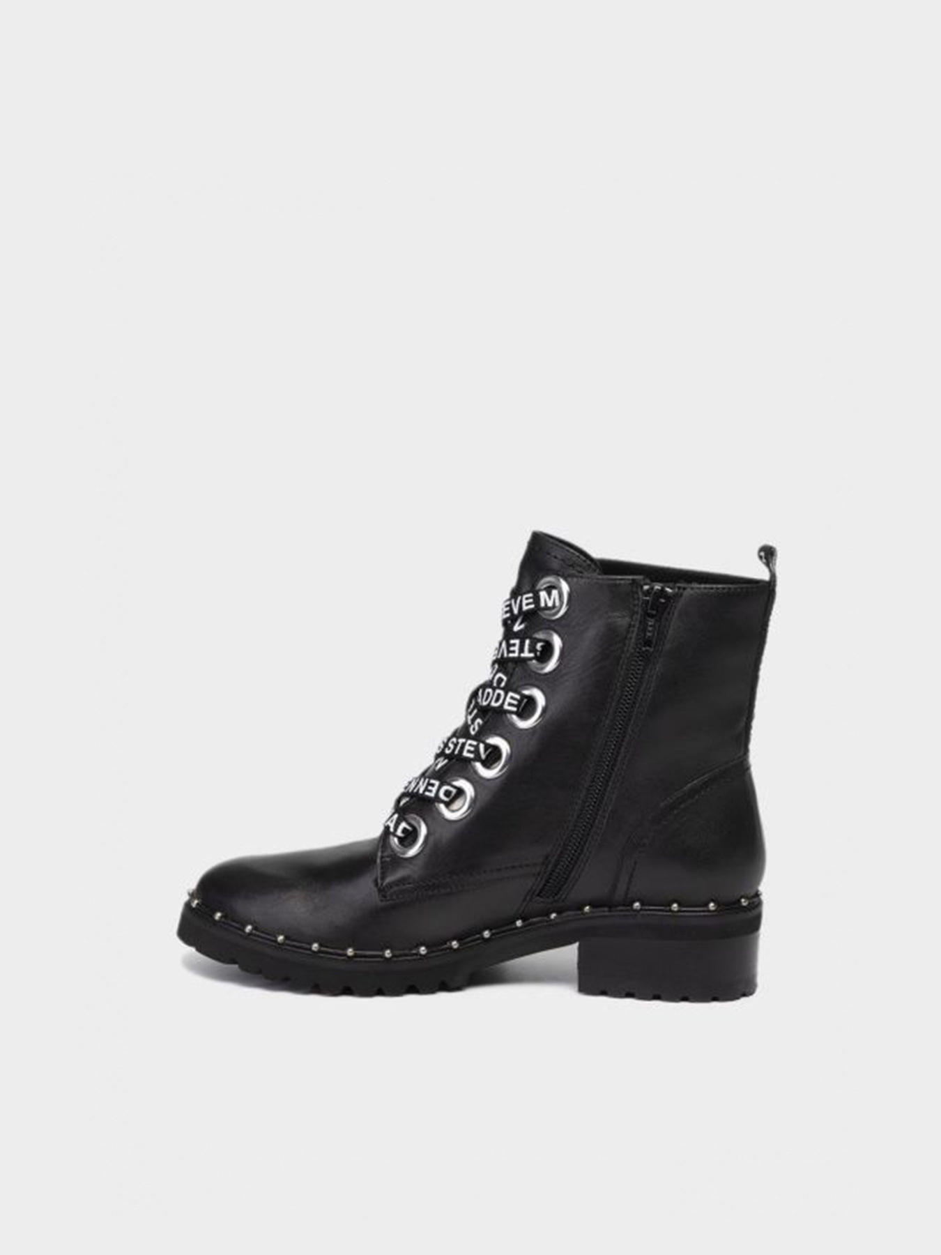 Ботинки и сапоги Steve Madden модель SM11000710-BLACK LEATHER Фото