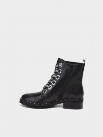 Ботинки и сапоги Steve Madden модель SM11000710-BLACK LEATHER Фото