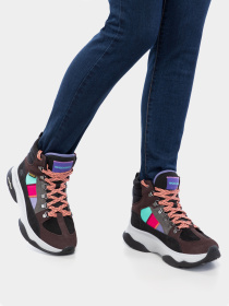 Ботинки и сапоги Skechers модель 144303 BKMT Фото