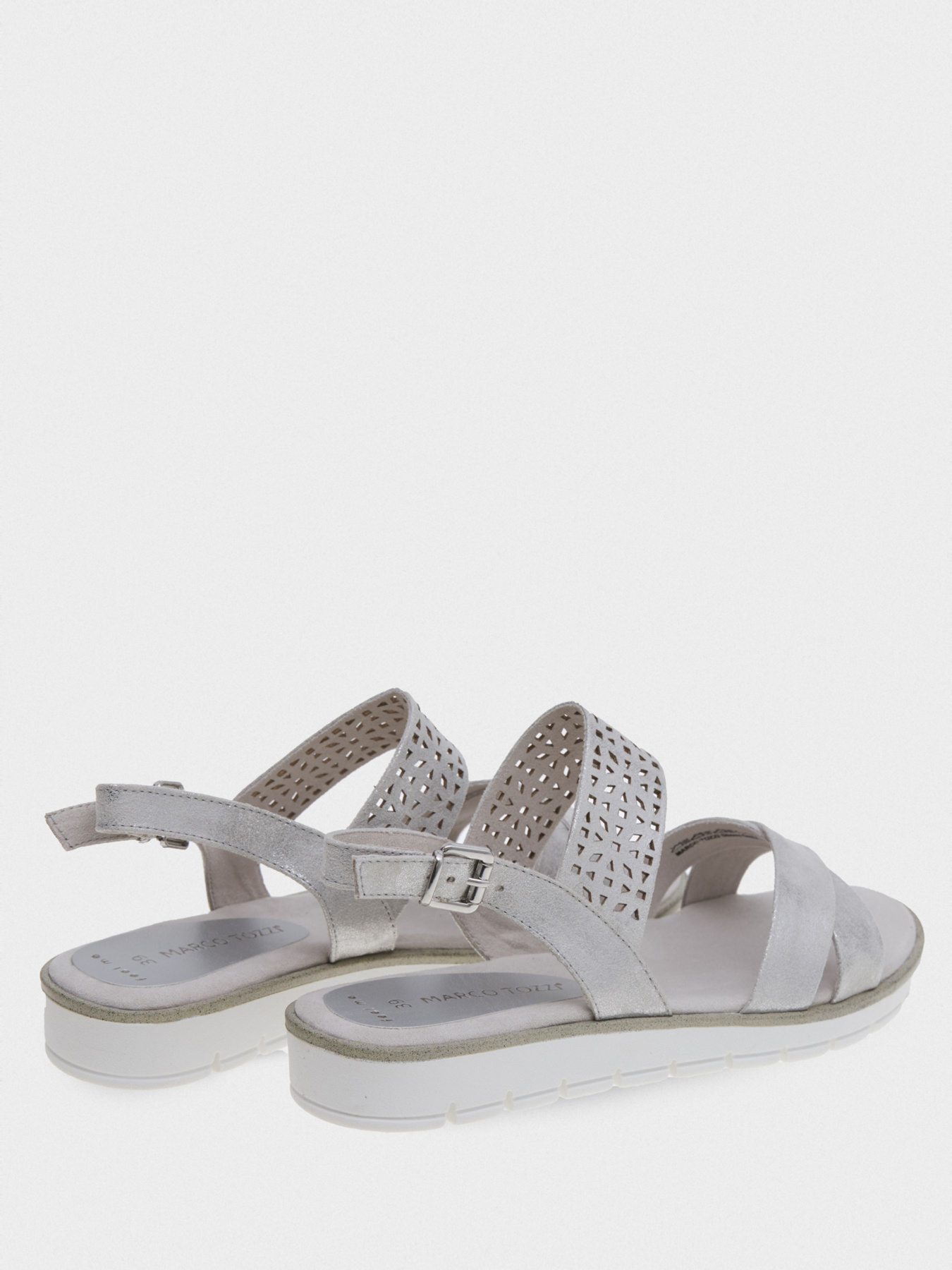 Сандалии Marco Tozzi модель 28600-24-237 LT.GREY METAL. Фото