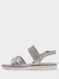 Сандалии Marco Tozzi модель 28600-24-237 LT.GREY METAL. Фото