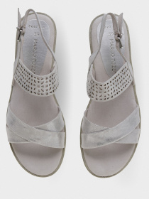 Сандалии Marco Tozzi модель 28600-24-237 LT.GREY METAL. Фото