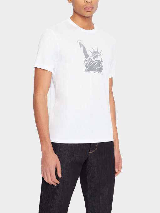 Футболки и поло Armani Exchange модель 3RZTAC-ZJA5Z-1100 Фото