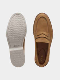 Слипоны и мокасины Clarks модель 26172440 Фото