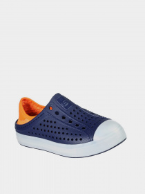 Шлёпанцы Skechers модель 402020L NVOR Фото