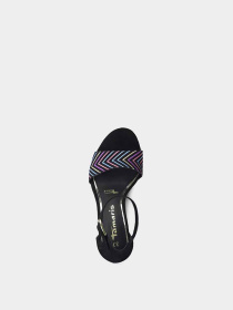 Сандалии Tamaris модель 28384-24-016 BLK UNI/MULTI Фото