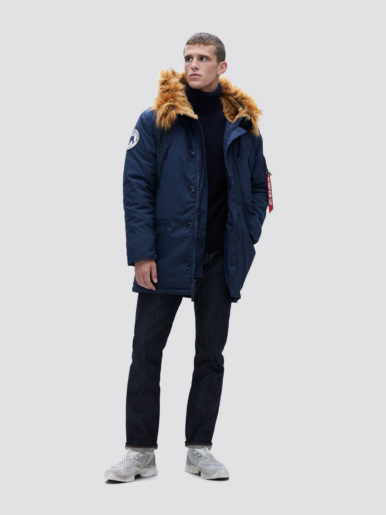 Куртки и дубленки Alpha Industries модель MJN49503C1_410 Фото