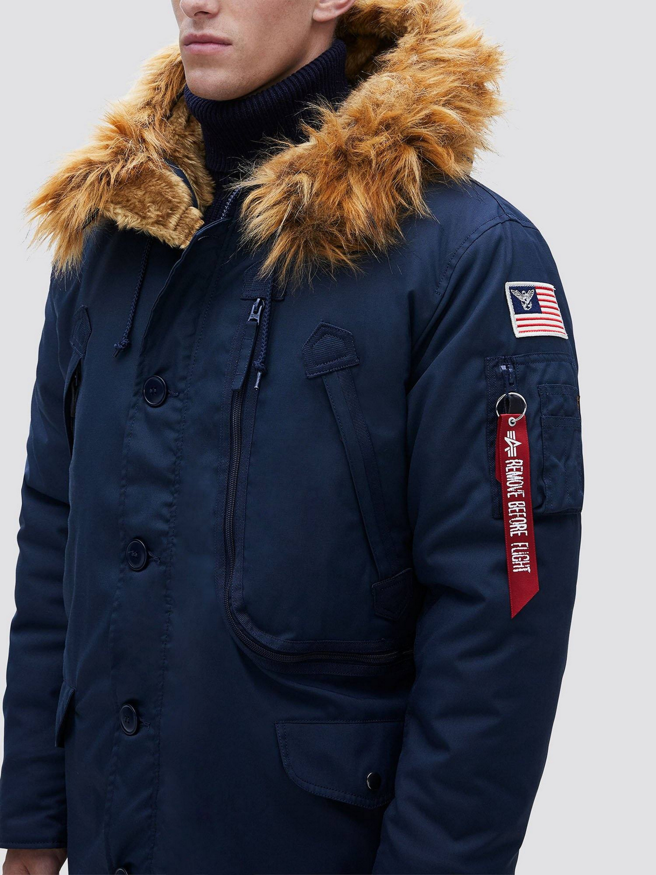 Куртки и дубленки Alpha Industries модель MJN49503C1_410 Фото