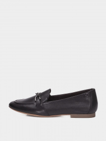 Слипоны и мокасины Tamaris модель 24211-26-003 BLACK LEATHER Фото