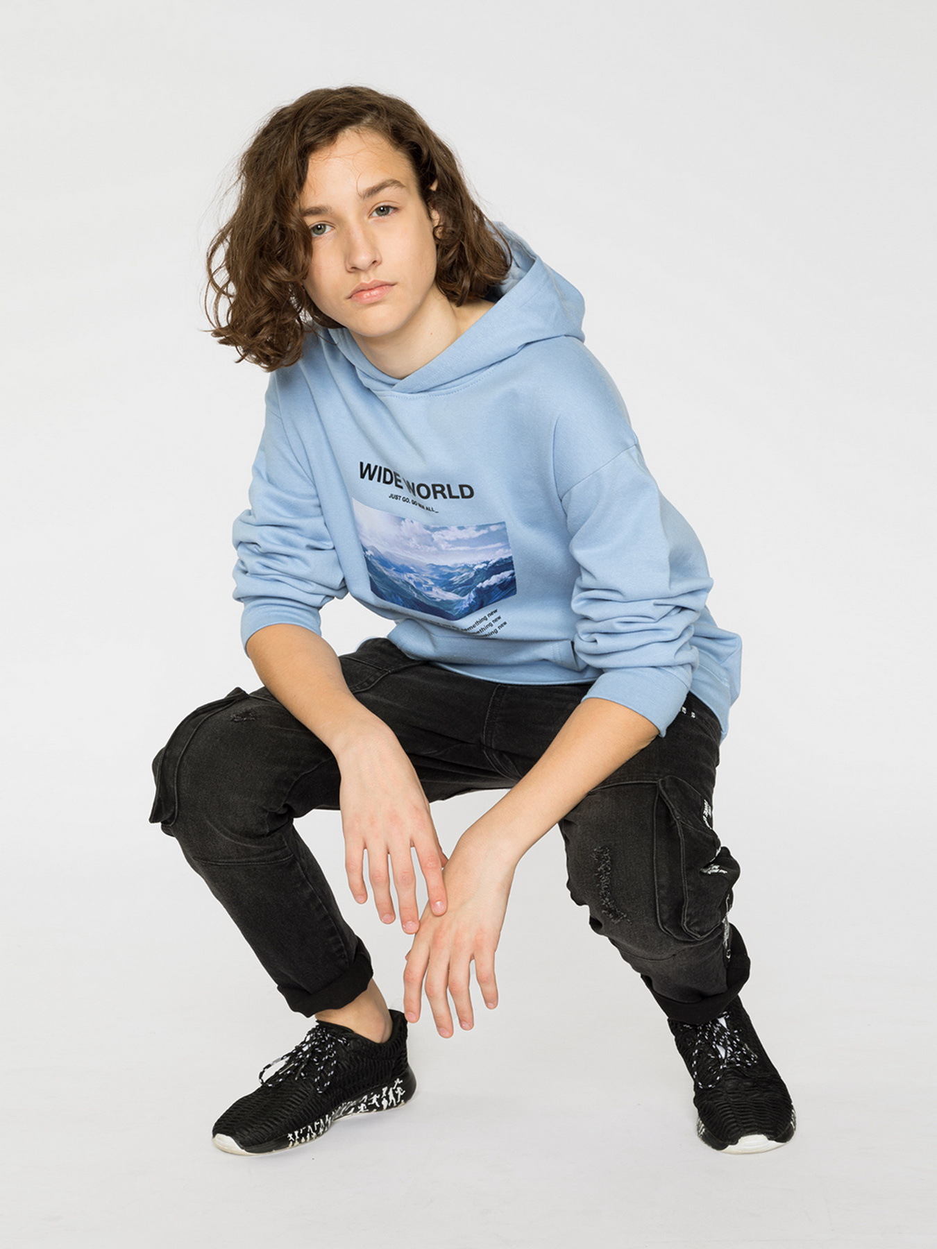 Худи и свитшоты Reporter Young модель 221-0551B-09-425-1 Фото