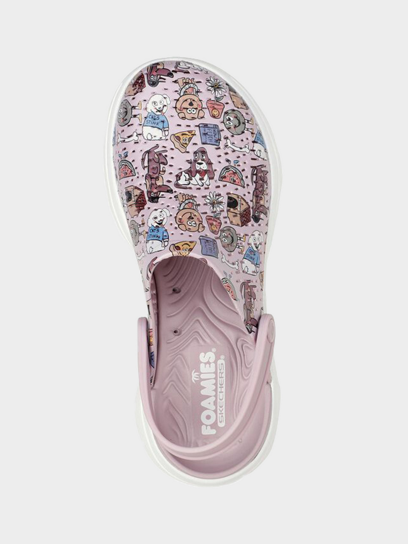 Шлёпанцы Skechers модель 111013 LAV Фото