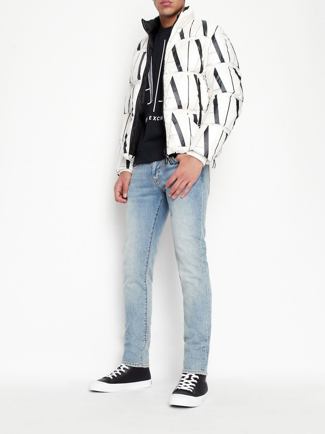 Худи и свитшоты Armani Exchange модель 8NZMPA-ZJ1ZZ-1510 Фото