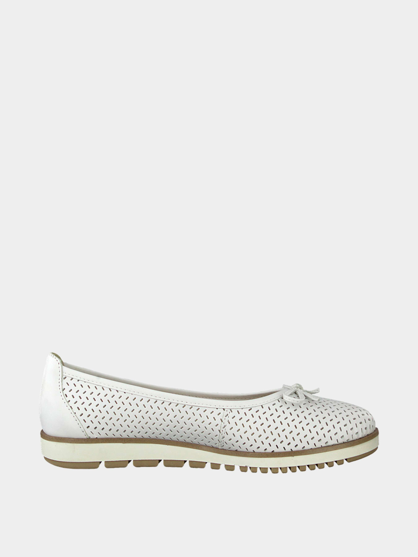 Туфли и лоферы Tamaris модель 22121-24-117 WHITE LEATHER Фото
