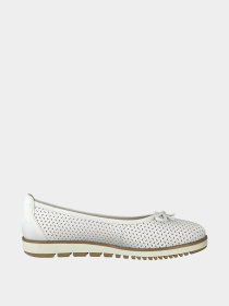 Туфли и лоферы Tamaris модель 22121-24-117 WHITE LEATHER Фото