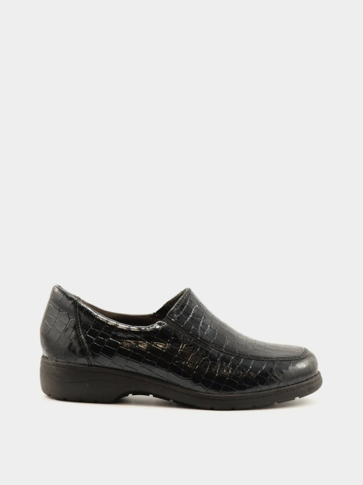 Слипоны и мокасины Caprice модель 24350-25-071 GR.BLACK CROCO Фото