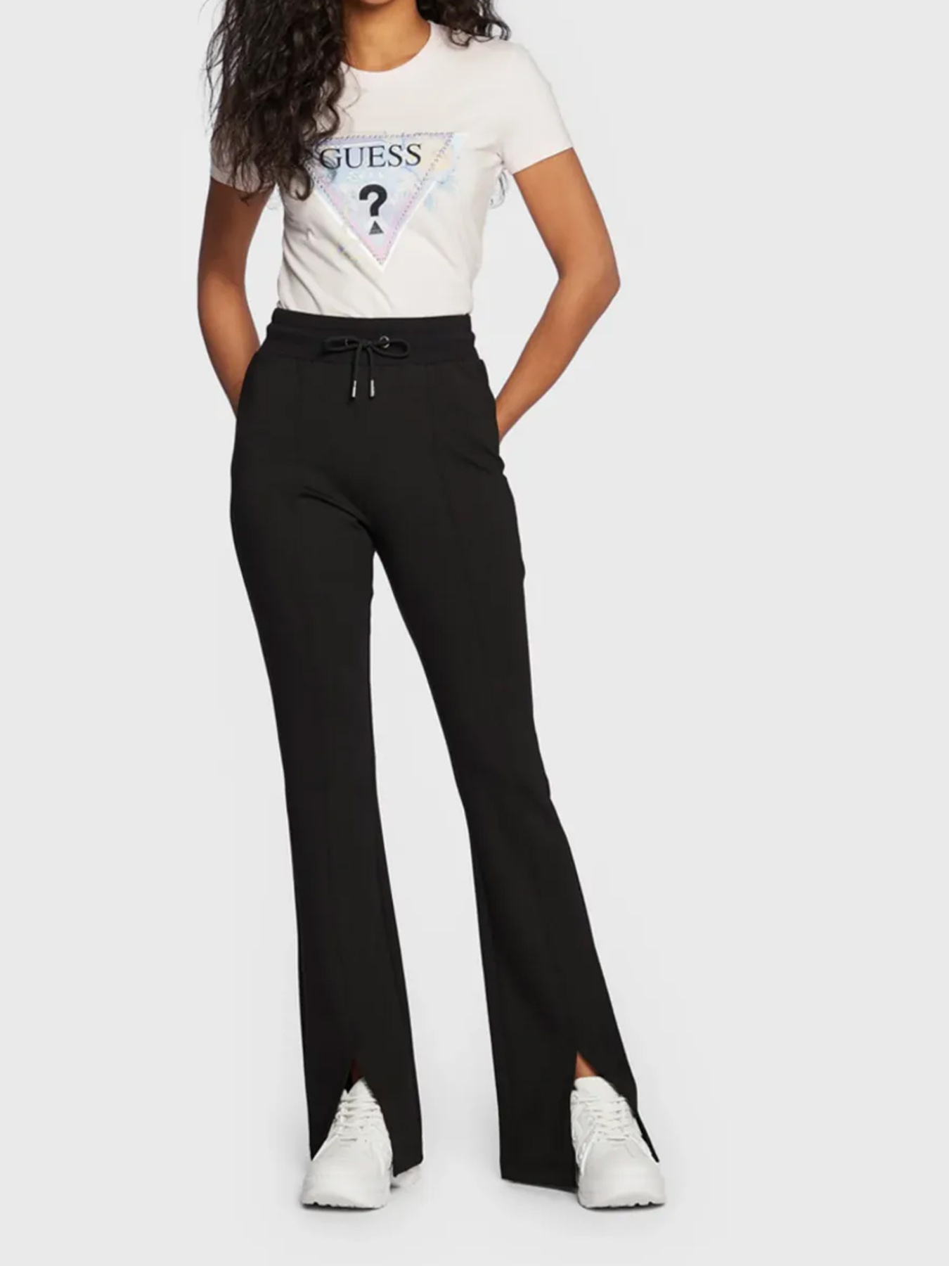 Брюки GUESS модель W3RB53-KBJP2-JBLK Фото