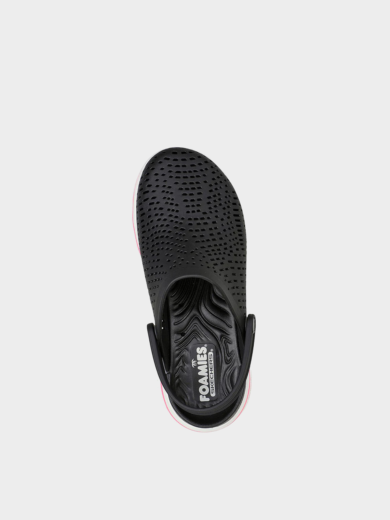Шлёпанцы Skechers модель 111103 BKW Фото
