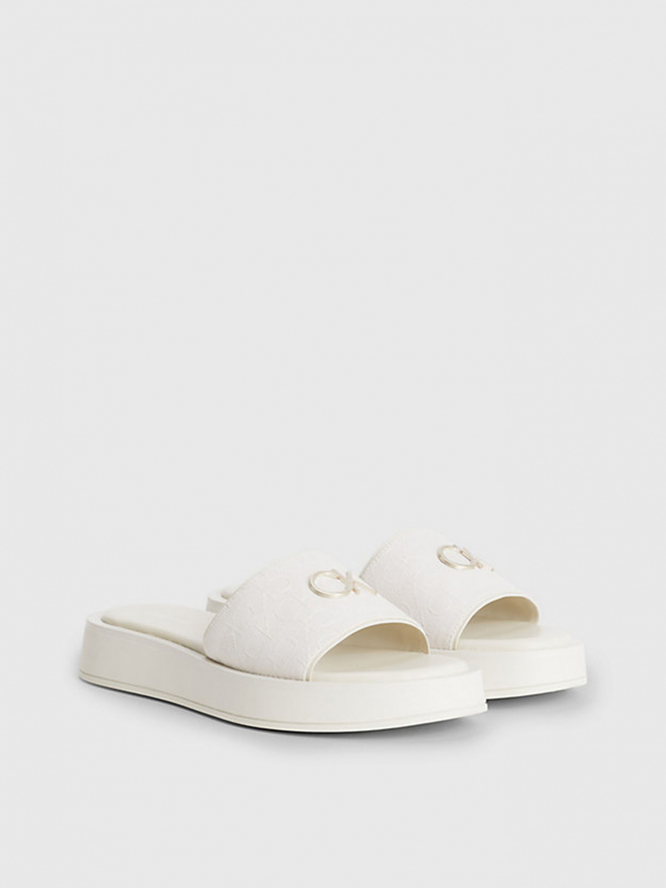 Шлёпанцы Calvin Klein модель HW0HW01488-02R Фото