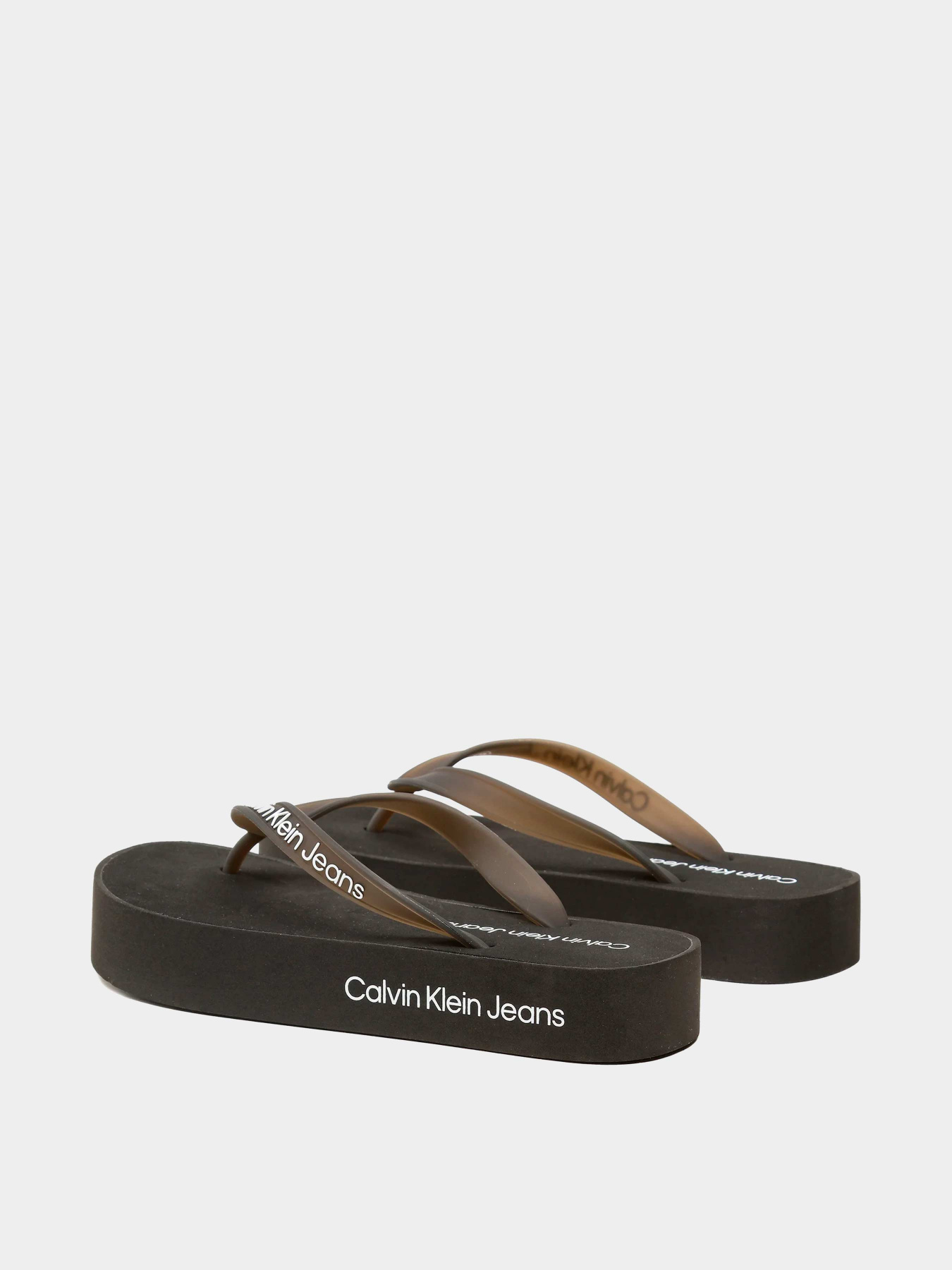 Шлёпанцы Calvin Klein модель YW0YW01092-BEH Фото