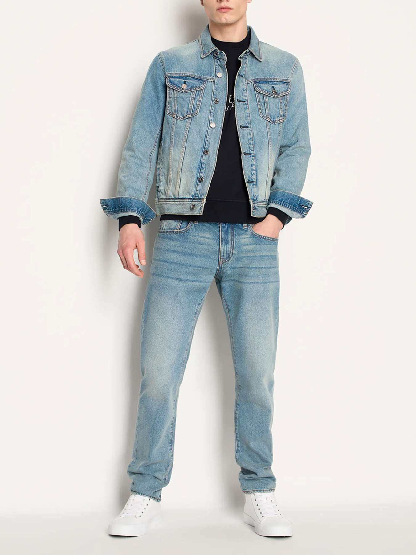 Худи и свитшоты Armani Exchange модель 8NZM88-ZJKRZ-1510 Фото