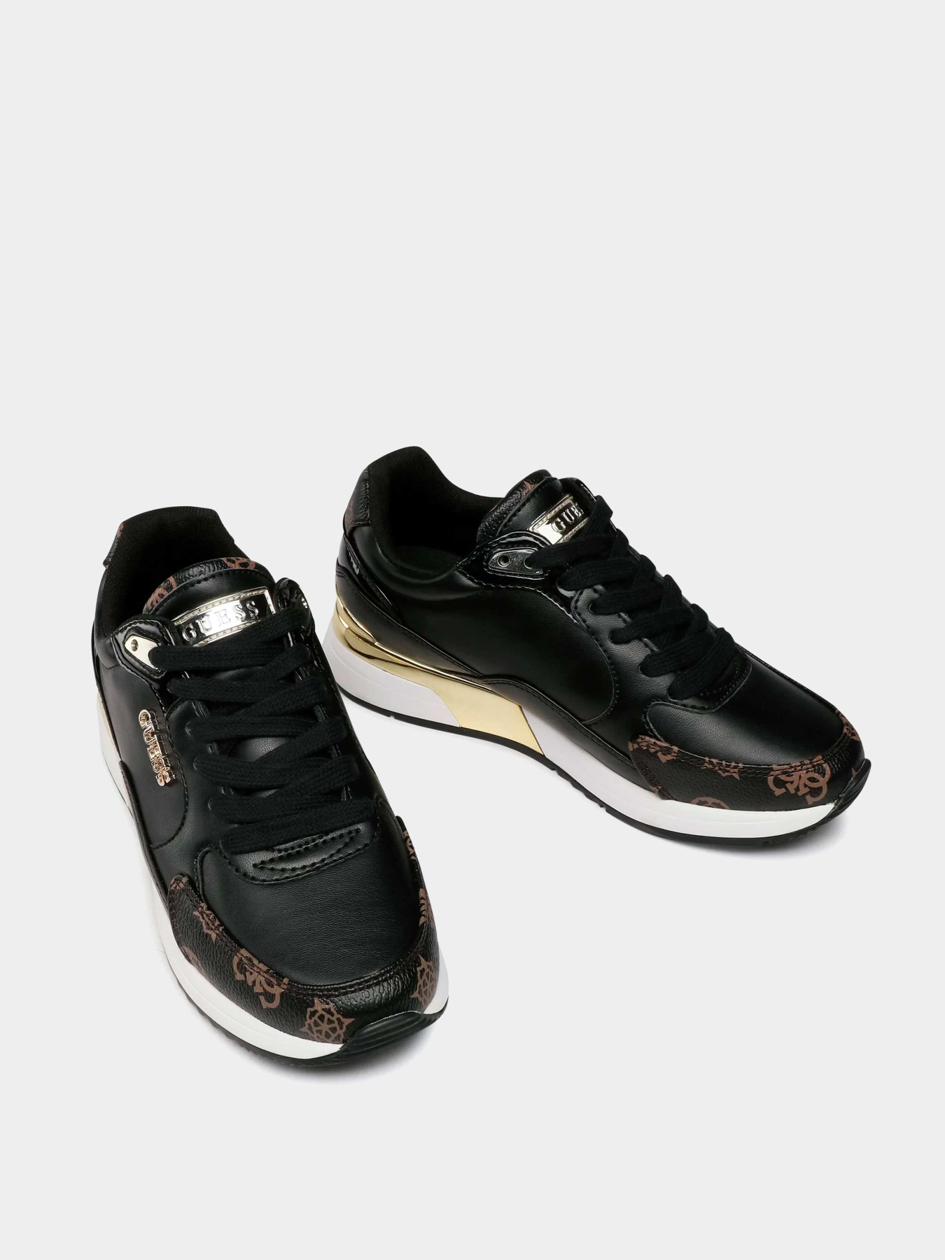 Кроссовки GUESS модель FL5MOX-FAL12-BLKBR Фото