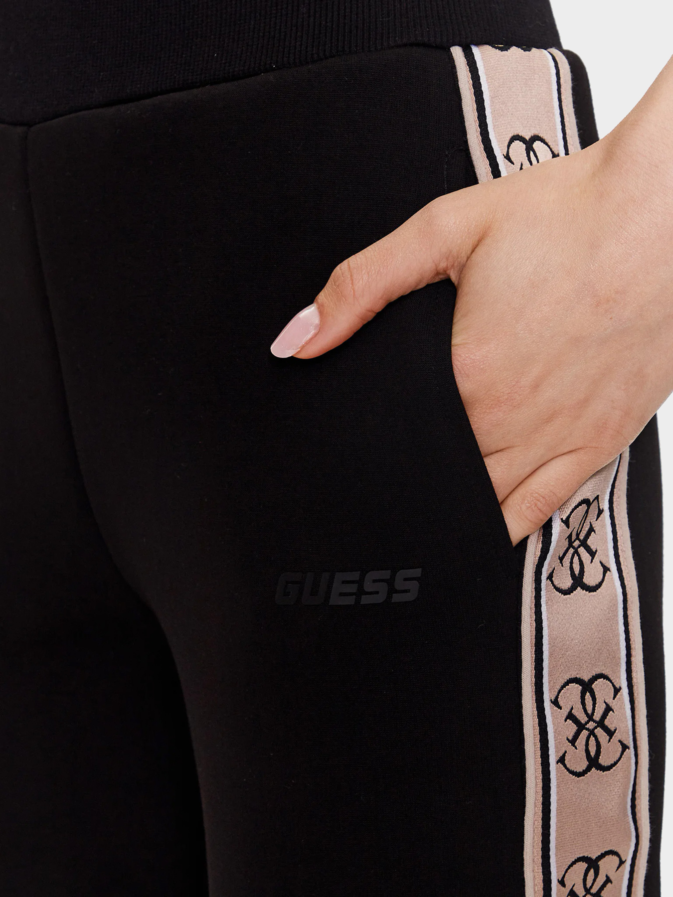 Брюки GUESS модель V2YB15-KB3P2-JBLK Фото