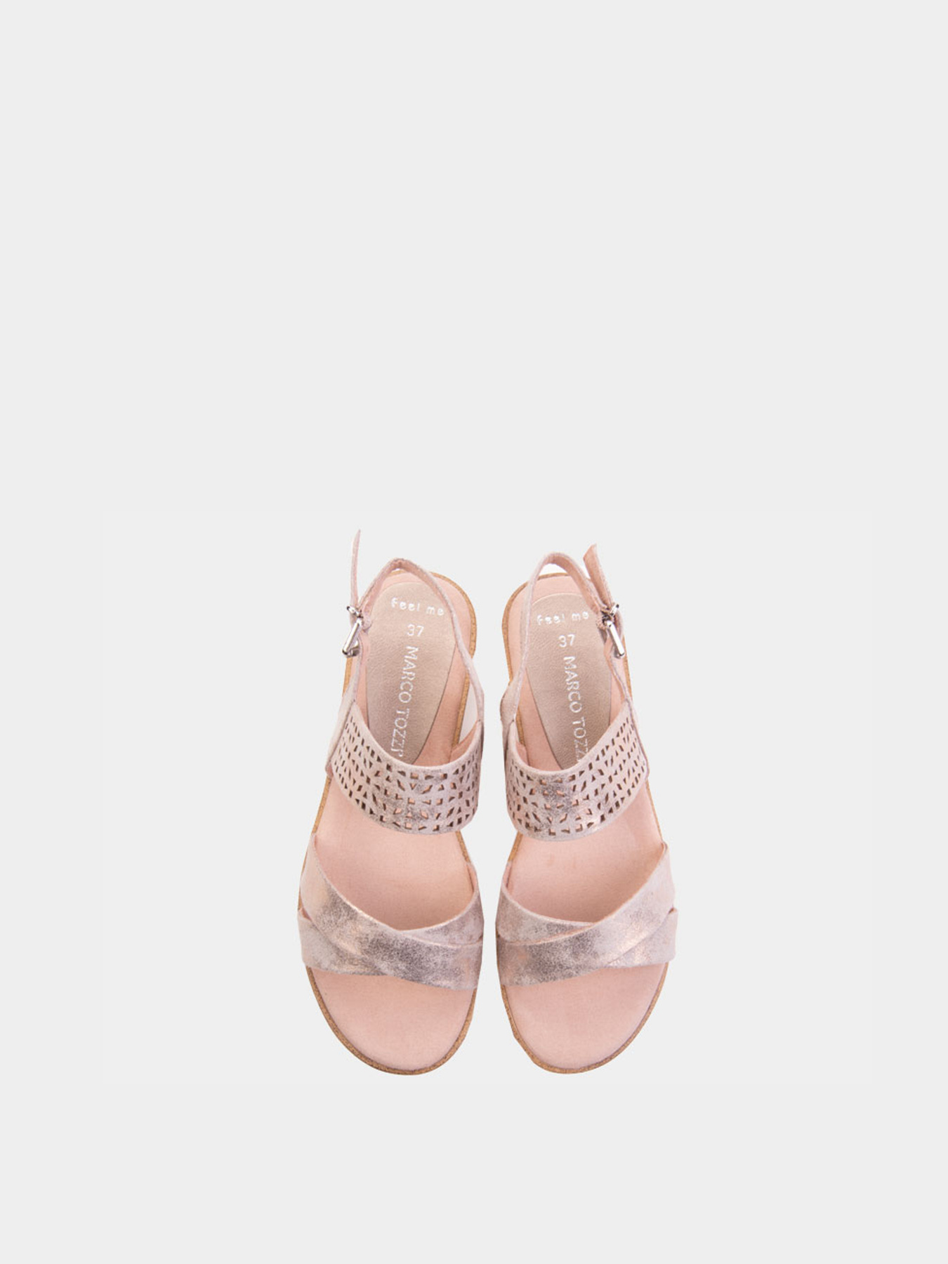 Сандалии Marco Tozzi модель 28600-24-592 ROSE METALLIC Фото