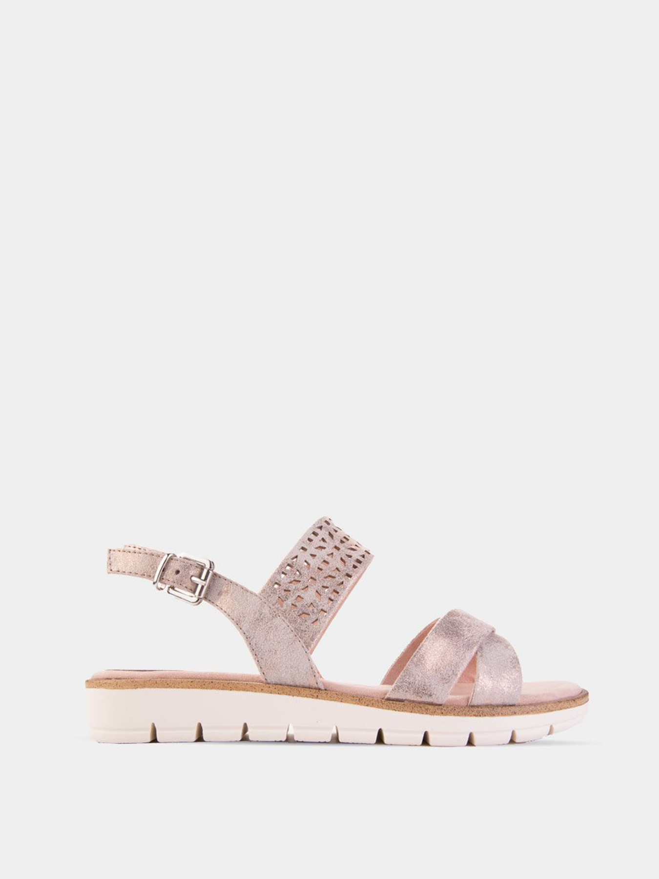 Сандалии Marco Tozzi модель 28600-24-592 ROSE METALLIC Фото