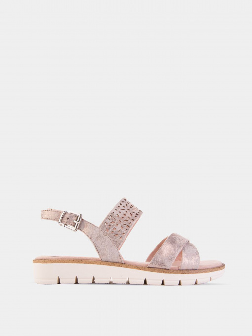 Сандалии Marco Tozzi модель 28600-24-592 ROSE METALLIC Фото