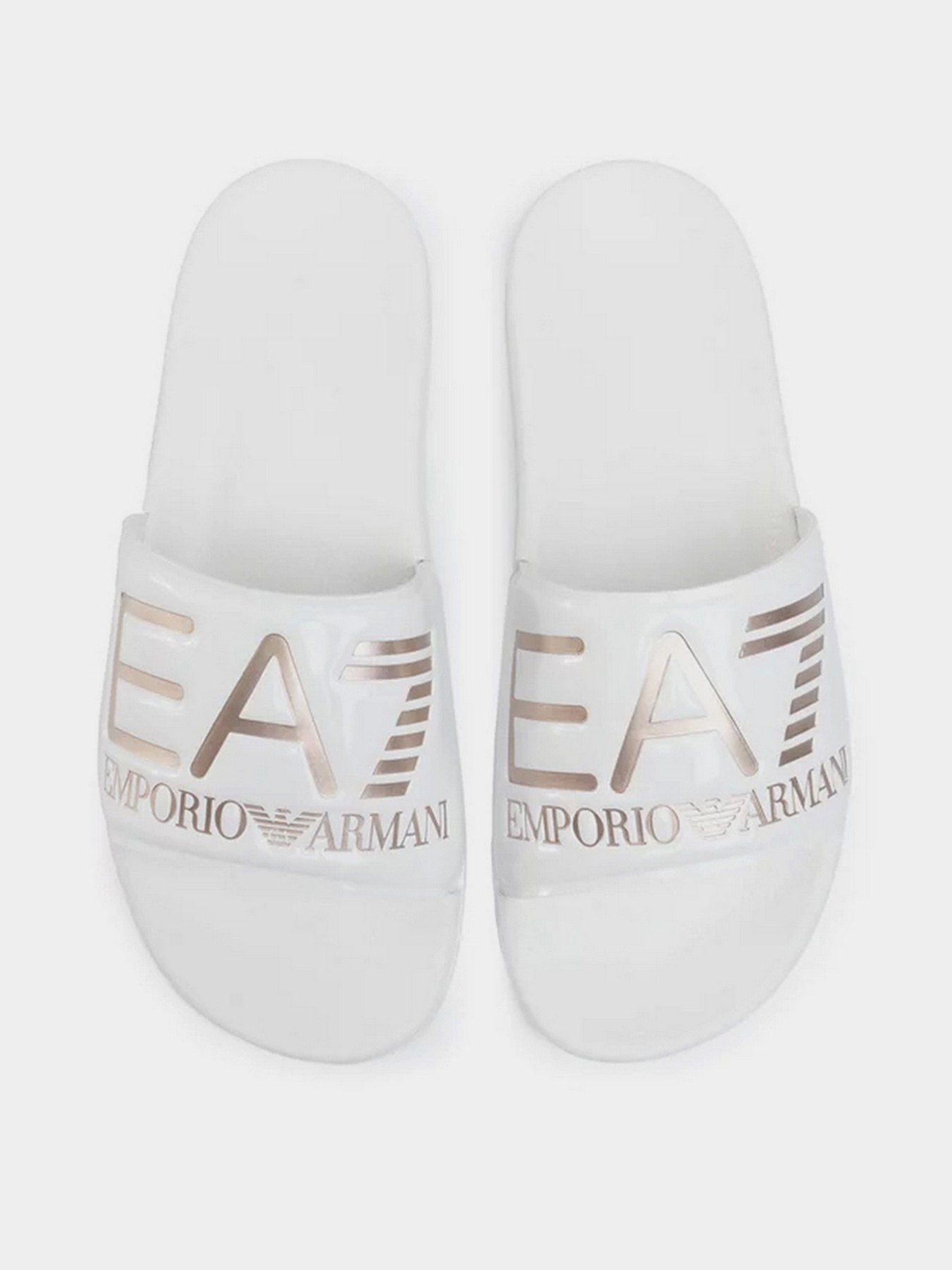 Шлёпанцы EA7 модель XCP001-XCC22-M632 Фото