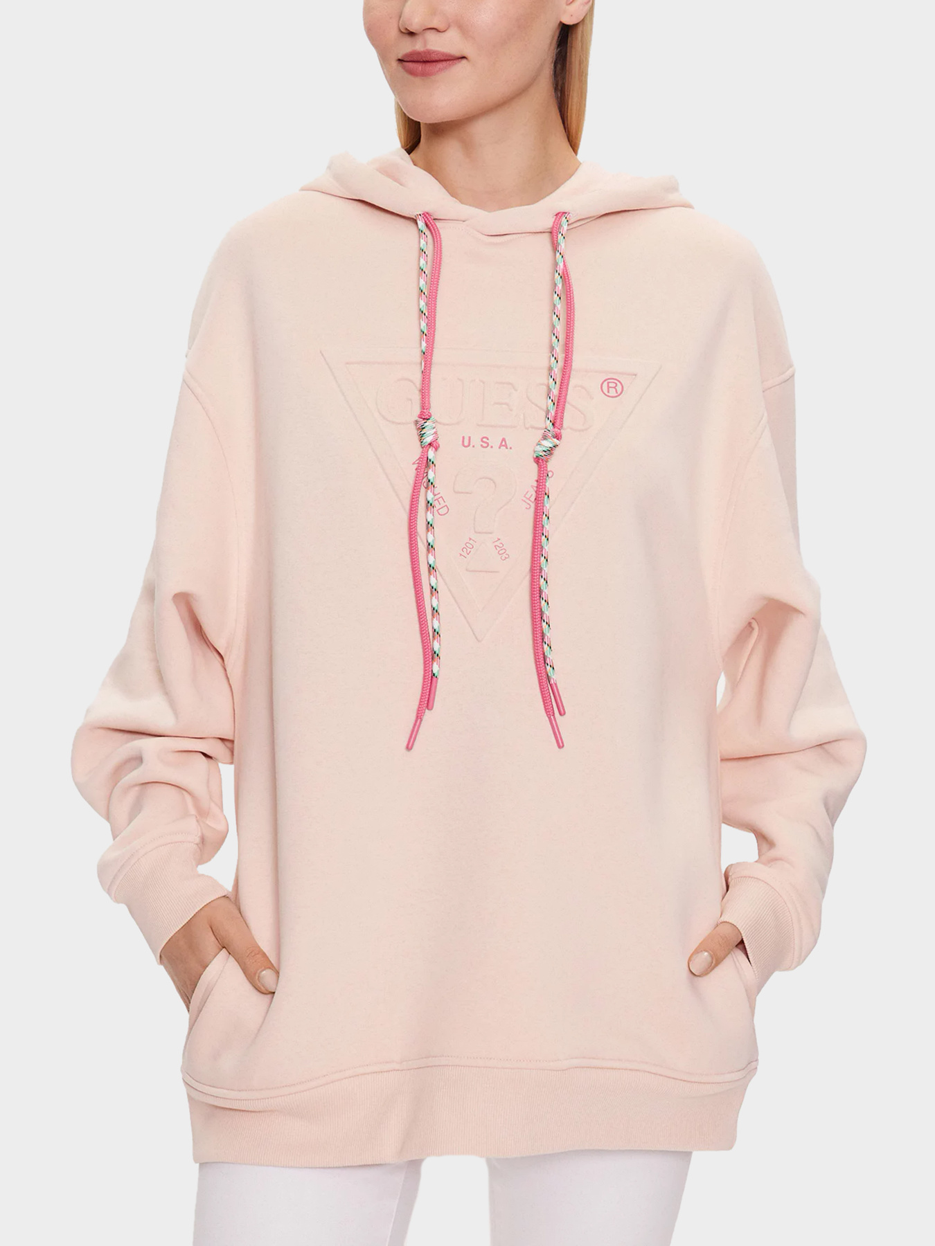 Худи и свитшоты GUESS модель W3YQ09-K9Z21-G1K2 Фото