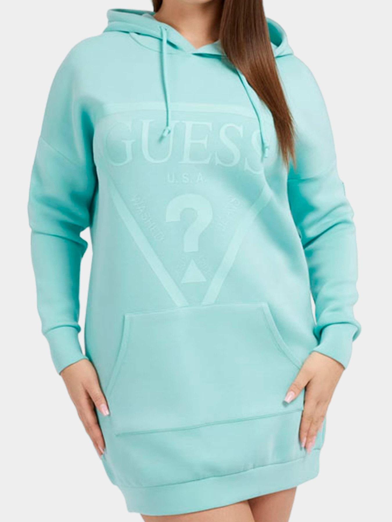 Худи и свитшоты GUESS модель V2YQ12-K7UW2-G8H3 Фото