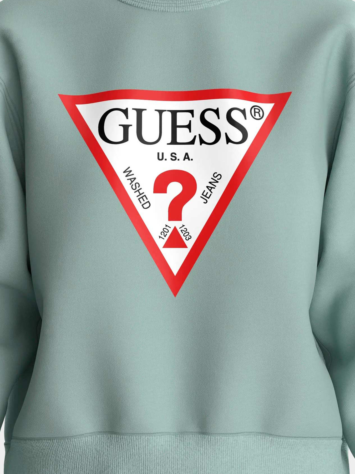 Худи и свитшоты GUESS модель W2YQ16-KBA10-G8DD Фото