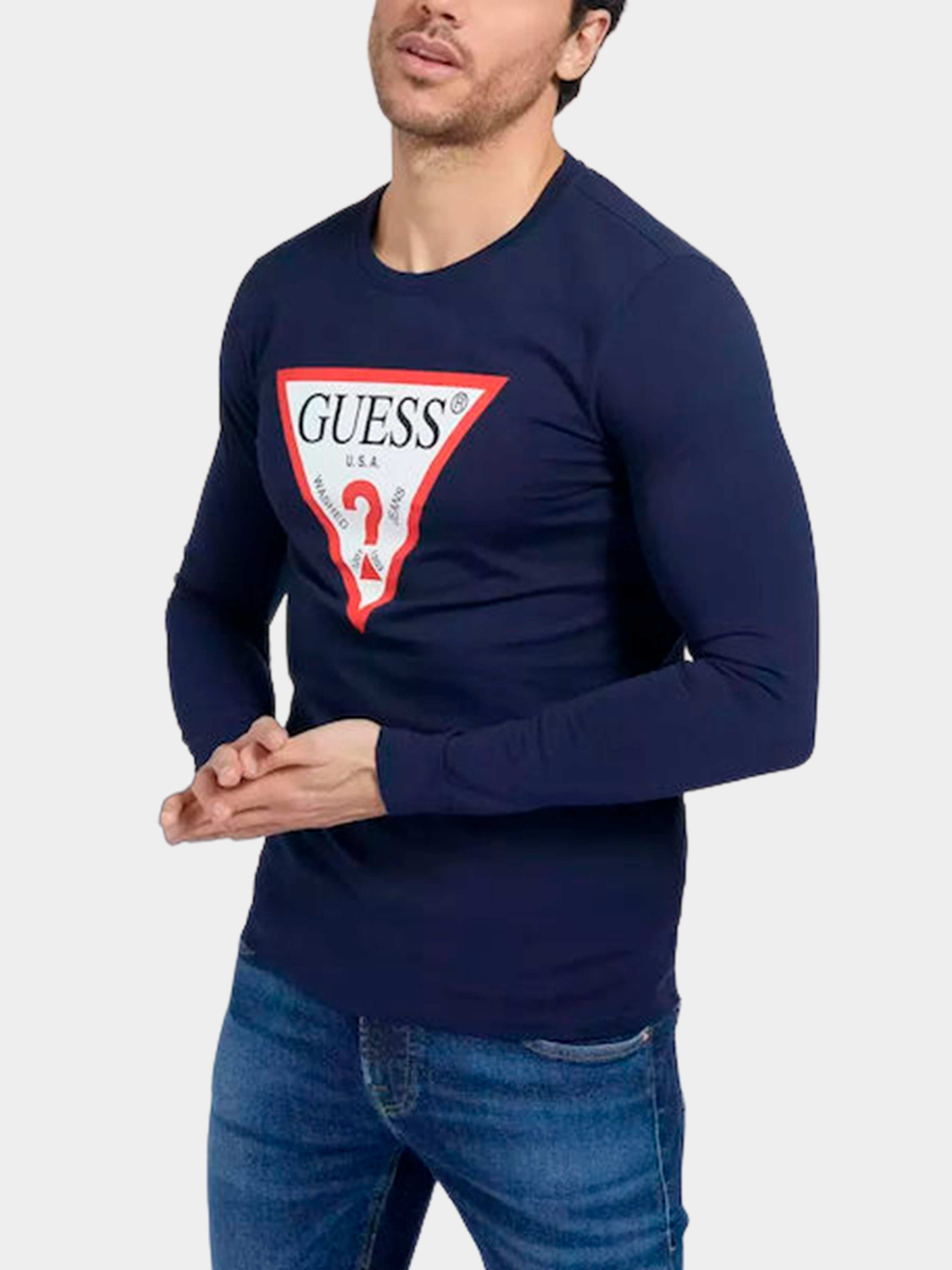 Худи и свитшоты GUESS модель M2YI31-I3Z14-G7V2 Фото