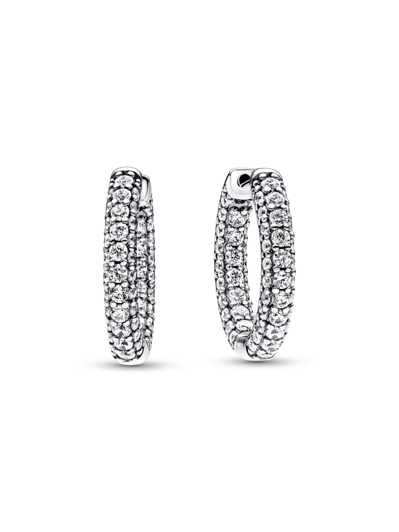 Серьги-подвески PANDORA Moments модель 292624C01 Фото