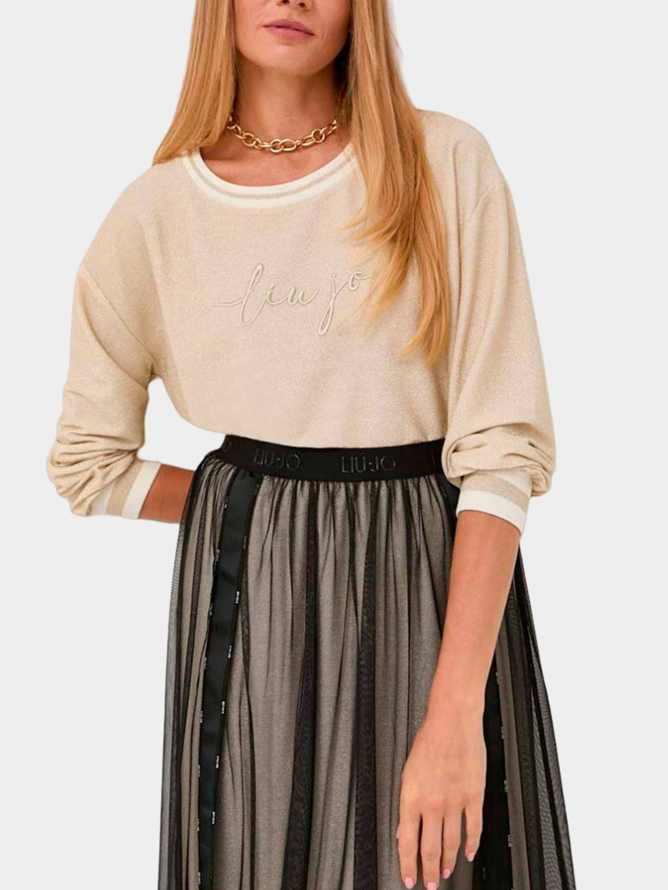Худи и свитшоты Liu Jo модель TF3179 J4537 A7280 Худи и свитшоты Liu Jo модель TF3179 J4537 A7280 Фото