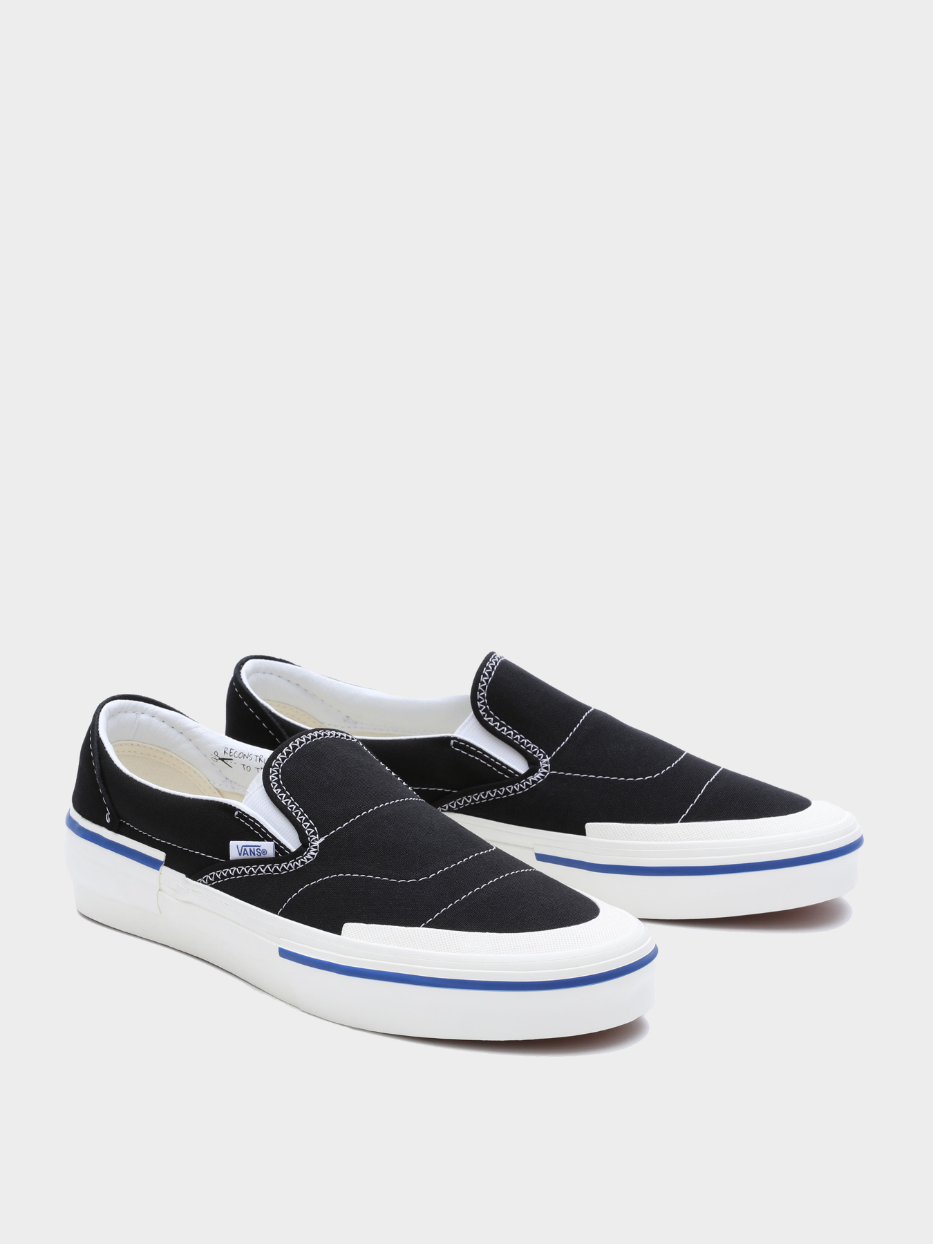 Слипоны и мокасины Vans модель VN000BW4BLK1 Фото