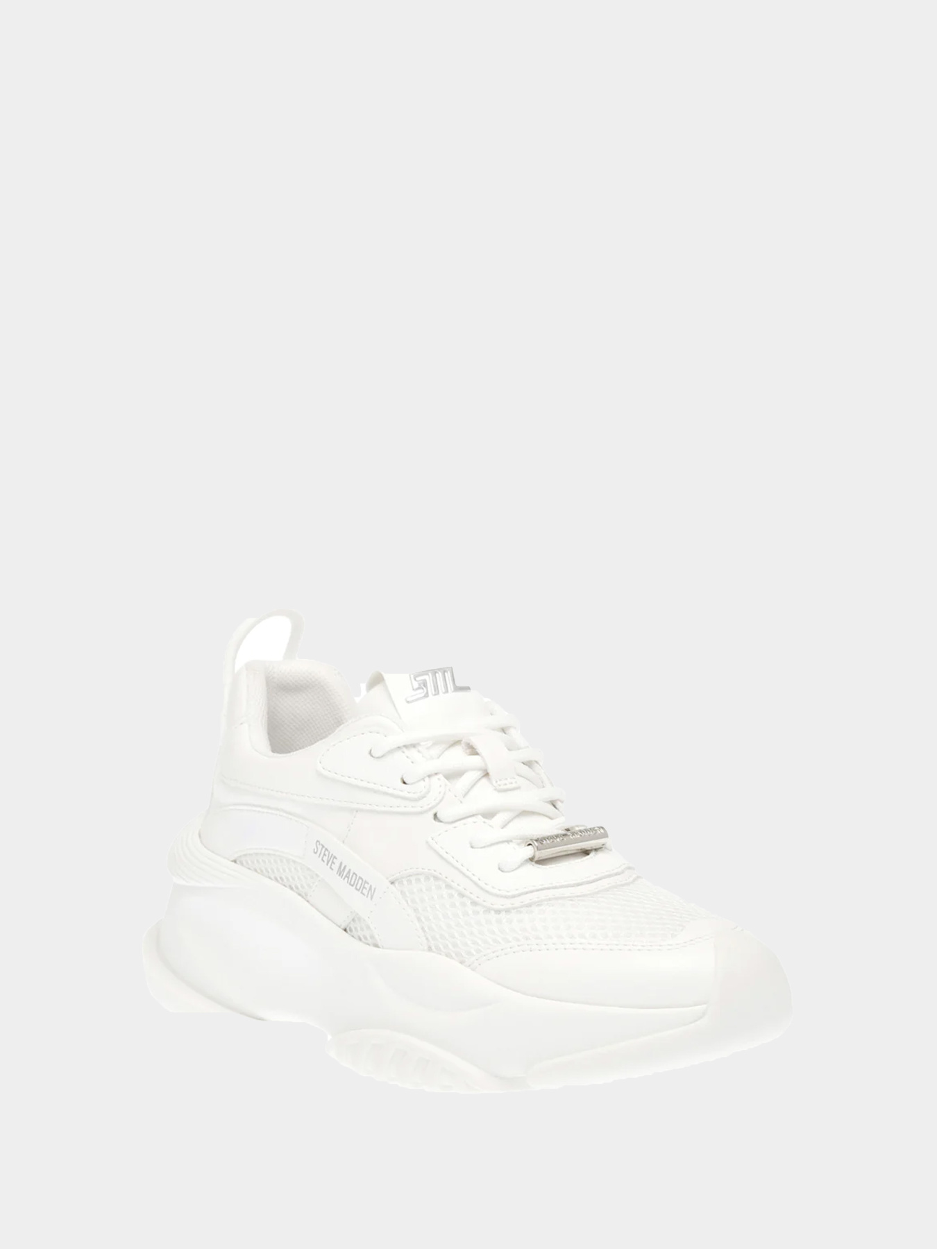 Кроссовки Steve Madden модель SM11002623 WHITE/WHITE Кроссовки Steve Madden модель SM11002623 WHITE/WHITE Фото