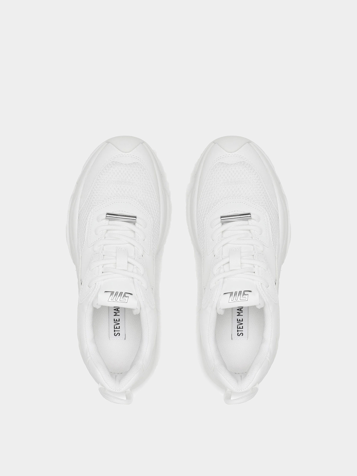 Кроссовки Steve Madden модель SM11002623 WHITE/WHITE Кроссовки Steve Madden модель SM11002623 WHITE/WHITE Фото